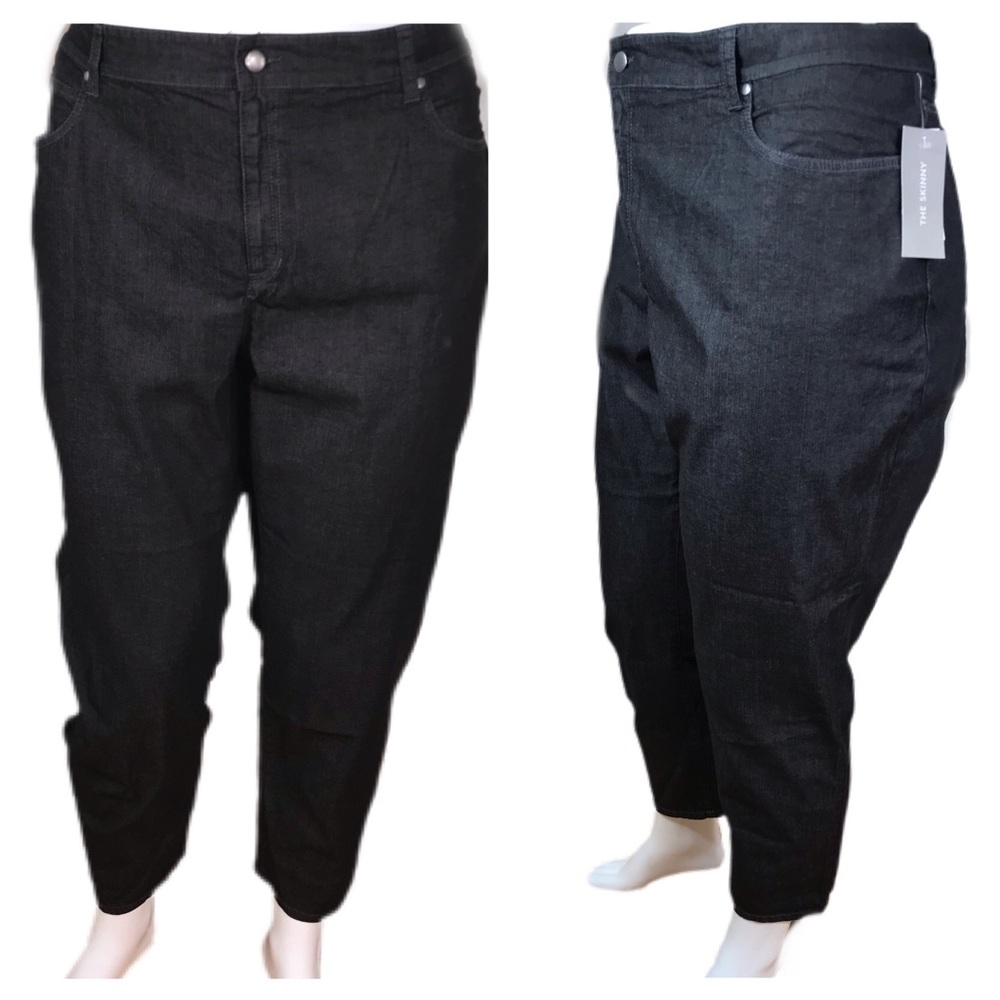 Eileen Fisher 24W ❤NEW❤ Skinny Ankle Organic Jeans